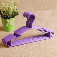 Load image into Gallery viewer, 10Pcs/Lot Portable Clothes Hanger Kids Children